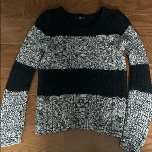 Winter Striped Knitted Sweater